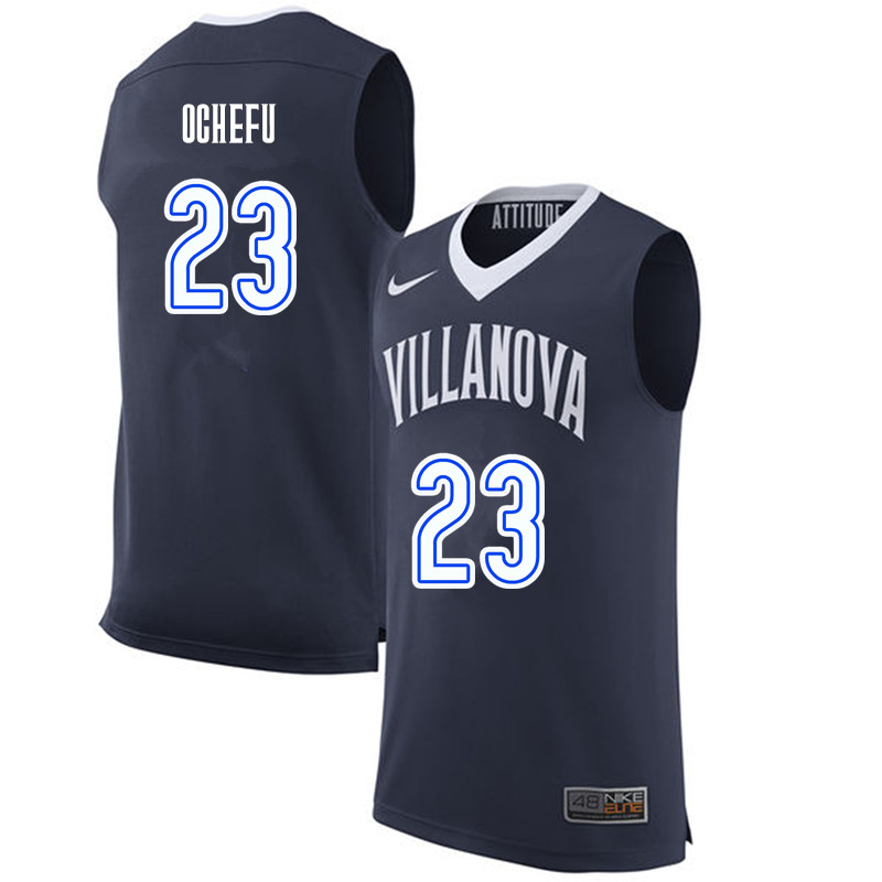 Men #23 Daniel Ochefu Villanova Wildcats College Basketball Jerseys-Navy - Click Image to Close